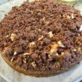 Backen: Schokokuchen mit Apfelchips