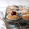 Mandel-Kirsch Muffins ★ Gastbeitrag Foodlovin´