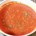 Tomatensauce mit Sellerie