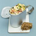 Lauwarmer Kartoffelsalat mit Lauch und Lachs
