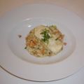 Tomaten-Basilikum-Risotto mit gebratenem[...]