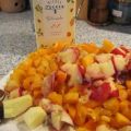 Marillen-Pfirsich-Ingwer-Chili-Marmelade