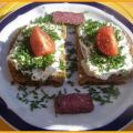 Schnittlauch-Quark-Brot