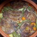 Schweinekotelett mit Gemüse aus dem Ofen