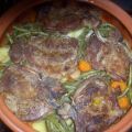 Schweinekotelett mit Gemüse aus dem Ofen