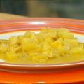 Ananas-Curry-Huhn