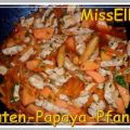~ Hauptgericht ~ Puten-Papaya-Pfanne