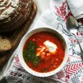 Russische Gemüsesuppe: Borschtsch. Die[...]