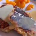 Apfelpuffer mit Vanillesoße