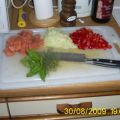 Penne mit Spinat und Lachsfilet