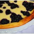 Ricotta - Quark - Tarte mit Heidelbeeren *