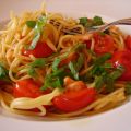 Lachs-Spaghetti
