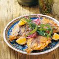 Gefüllte Sardinen aus der Pfanne
