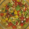 Chinesischer Paprika-Erdnuss-Salat