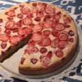 Gâteau aux fraises et fromboises