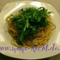 Spaghetti aglio olio e rucola