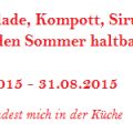 [Blog-Event] Marmelade, Kompott, Sirup, Liköre[...]