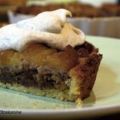 Apfel-Walnuss-Tarte mit Zimtsahne