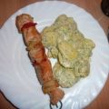 Beilagen: Kartoffeln in Kräuterbechàmel