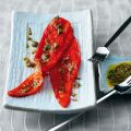 Gebackene Paprika mit Minze-Chili-Anchoïade
