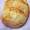 Dinkel Haferflocken Brot