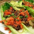 Asiatische Salat-Wraps