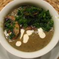 Champignon-Cremesuppe (vegan)