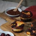 Zupfkuchen Muffins mit Kirschen