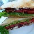 BLT Sandwich mit Guacamole