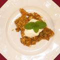 Mexikanisches Reisfleisch mit Ananas und Sahne
