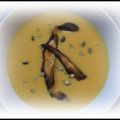 Süßkartoffelsuppe mit Kokosmilch