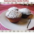 Muffins: Kokos-Vanille-Muffins gefüllt mit[...]