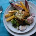 Hähnchenbrust auf Feldsalat mit Mangostreifen[...]