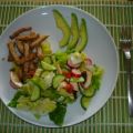 Avocado-Hähnchen-Salat