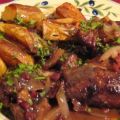 Coq au vin mit Rosmarinkartoffeln