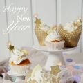 Zitronen-Sekt-Cupcakes zum Jahresabschied