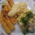 Gemüse: Spargel, gebacken mit Kräuter-Püree und[...]