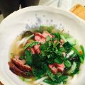 Ramen mit Algen und gebratener Entenbrust