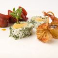 Steinbeißerroulade mit Linsentortellini,[...]