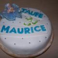 Torte zur Taufe meines Patenkindes