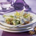 Birnen-Walnuss-Salat mit Blauschimmelkäse