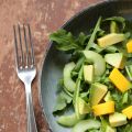 Samurai Salat - Rucola, Mango, Avocado und Gurke