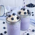 Blueberry Ice Cream Milk Shake