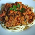 Spaghetti mit Bolognese-Ragout
