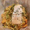 Lachs-Couscous-Päckchen