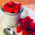 Quark-Erdbeer-Mousse