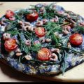 Rezept vom 03.02.2017: Schwarze Meerespizza