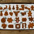 Selbstgemachter Lebkuchen-Adventskalender[...]