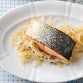 Lachs mit Sektkraut