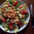 Jeanne's Garnelen-Salat-Platte